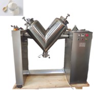 Mélangeur en forme de V miniature en acier inoxydable pour poudre, machine à mélanger la poudre de type V, 5L 10L 20L