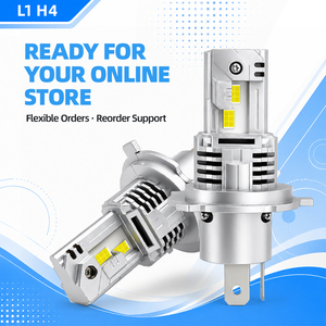 Faros Delanteros LED L1 H4 para Camión, 70W 8400LM, IP68 Impermeables, Refrigeración por Tubo de Cobre, Plug and Play, Reemplazo de Halógeno - Product Image 1