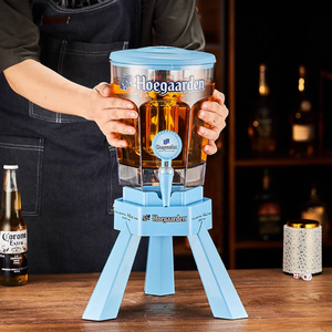 Suministros para hoteles, dispensador <span class=keywords><strong>de</strong></span> jugo <span class=keywords><strong>de</strong></span> bebida duradero <span class=keywords><strong>de</strong></span> 3 litros, grifos <span class=keywords><strong>de</strong></span> torre <span class=keywords><strong>de</strong></span> <span class=keywords><strong>cerveza</strong></span> fáciles <span class=keywords><strong>de</strong></span> limpiar, equipo <span class=keywords><strong>de</strong></span> <span class=keywords><strong>cerveza</strong></span> artesanal para dispensadores <span class=keywords><strong>de</strong></span> bebidas - Product Image 4