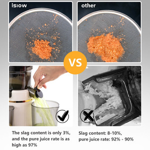 Extracteur de jus lent à large goulot SJ-025 de 78 mm, machine à jus <span class=keywords><strong>Silver</strong></span> <span class=keywords><strong>crest</strong></span> - Product Image 3