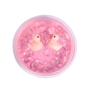 ชุดทำสไลม์ดินเหนียวแห้งเร็วปลอดสารพิษ CHENXI Factory DIY Kawaii 3D รูปเป็ดน่ารัก ขนาด 60 มล. สีฟ้าไอซ์บลู กลิตเตอร์ ของเล่นเด็ก - Product Image 2