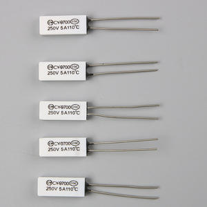 Interruptor de Control de Temperatura Superhero CY9700 250V 5A 110C con Cable de Cobre Desnudo y Reinicio Automático - Product Image 1