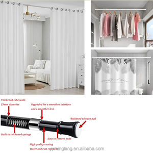 <span class=keywords><strong>Barre</strong></span> <span class=keywords><strong>de</strong></span> salle <span class=keywords><strong>de</strong></span> bains <span class=keywords><strong>de</strong></span> marque privée en gros et personnalisée <span class=keywords><strong>de</strong></span> haute qualité tige <span class=keywords><strong>de</strong></span> suspension télescopique <span class=keywords><strong>extensible</strong></span> <span class=keywords><strong>pour</strong></span> <span class=keywords><strong>douche</strong></span> - Product Image 4