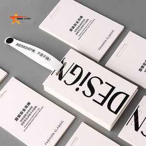 Nhà Máy Tùy Chỉnh Sang Trọng May T Áo Sơ Mi Quần Áo Thương Hiệu Logo Giấy Treo Tag Sử Dụng Cho Quần Áo Đu Giá Thẻ - Product Image 4