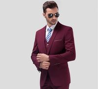 Costume Homme Slim Fit 3 Pièces Blazer Pantalon Mariage Turc pour Homme
