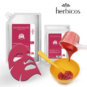 Tamaño <span class=keywords><strong>de</strong></span> viaje DIY <span class=keywords><strong>Spa</strong></span> Rose Ácido hialurónico Paquete <span class=keywords><strong>de</strong></span> modelado Mascarilla facial <span class=keywords><strong>de</strong></span> goma Hidrogel en polvo Peel-off Jelly Mascarilla facial Vitamina C - Product Image 2