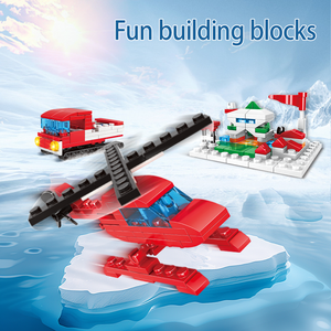 Woma Toys C6001 8-en-1 Mini modelo Icebreaker Ship Kit Bloques Juguetes de construcción Barco <span class=keywords><strong>para</strong></span> niños - Product Image 5