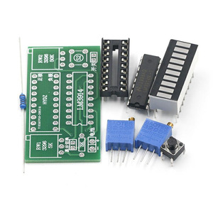 ชุดอุปกรณ์แสดงสถานะแรงดันไฟฟ้าแบตเตอรี่ LED 2.4-20V โมดูลตรวจจับการชาร์จและการคายประจุของแบตเตอรี่ Li-ion เครื่องวัดทดสอบ - Product Image 3