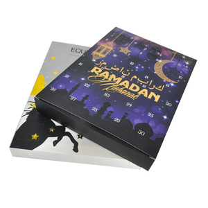 Taille personnalisée matériel sûr 30 jours bonbons gâteau paquet boîte de calendrier de l'avent Ramadan ensemble - Product Image 4