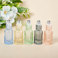 Wadah Deodoran Ramah Lingkungan Dapat Didaur Ulang 3ml Kosong Mini Kaca Isi Ulang Minyak Atsiri Parfum Sablon