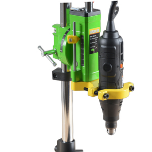 <span class=keywords><strong>Support</strong></span> <span class=keywords><strong>de</strong></span> <span class=keywords><strong>perceuse</strong></span> rotative mobile vertical en aluminium BG-6118C Zhejiang MINIQ, capacité <span class=keywords><strong>de</strong></span> serrage 25-58 mm, 50 mm - Product Image 1