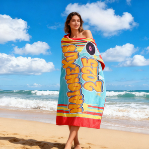 <span class=keywords><strong>Serviette</strong></span> de plage rayure absorbante séchage rapide <span class=keywords><strong>serviette</strong></span> de <span class=keywords><strong>bain</strong></span> douce plage piscine salle de <span class=keywords><strong>bain</strong></span> <span class=keywords><strong>serviette</strong></span> de voyage légère - Product Image 3