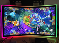 Ocean King 3 Plus Zombie Awaken Planche de jeu de pêche en fibre de verre anglais pour centres d'amusement 8 joueurs
