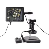 Caméra vidéo industrielle USB 51MP 1080P avec capteur CMOS, indice de protection IP53, objectif zoom 120x, microscope monoculaire pour réparation mobile et PCB Magic Earth