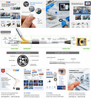 Tube d'insertion urologique jetable Ojos Pebax pour endoscope pyelocaliceal 1.95 1.6 700mm OVM6946 USB Médical