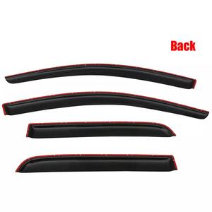 YCSUNZ visière de porte noire visière de fenêtre en acrylique météo Shiled pour Mitsubishi <span class=keywords><strong>Mirage</strong></span> 2014 -2023 accessoires extérieurs - Product Image 3