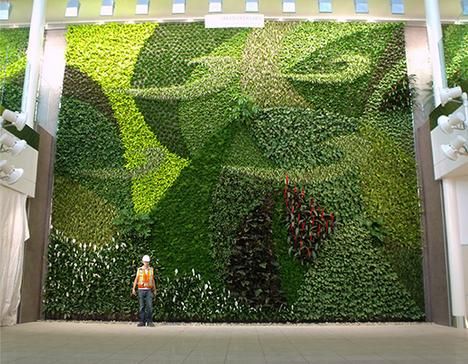 artificial fake wall plants
