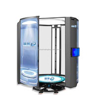 Dreambot3d 2s Vitesse de numérisation 18, objectif 324, cabine de capture de 360 images °   Scanner corporel 3D professionnel couleur pour cabine photo marketing