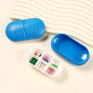 プラスチック製の定番デイリーピルボックス/薬オーガナイザー、カスタマイズ可能なカラーと高コストパフォーマンス - Product Image 5