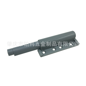Cabinet Door Magnetic Stop <b>Push</b> Button Hidden Door Catch Self Rebound Device <b>Light</b> Gray Plastic Minimalist Design - Product Image 2