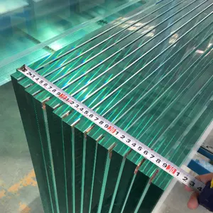 Großhandel Fabrik 12mm Zaun 4MM Panel Balkon gehärtetes Glas Preis Fenster gehärtetes Glas benutzer definierte gehärtetes Glas