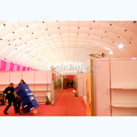 Tente gonflable portable, imperméable et durable avec installation facile pour la construction de structures d'arche événementielle