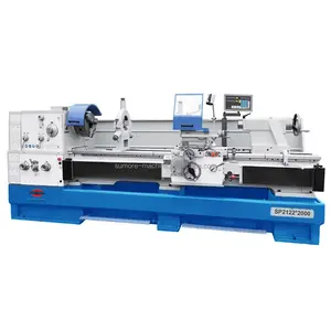 Sumore Sp2122-I manual lathe with big spindle bore gear head lathe for industrial work