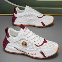 Chaussures de course rétro style campus occidental pour hommes, couleurs assorties, confortables, décontractées, respirantes, pour l'extérieur, vente en gros