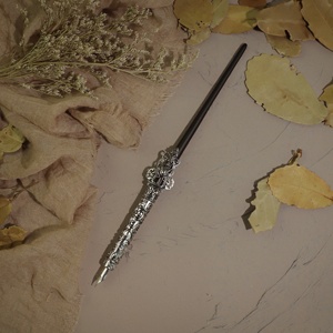 Supporto per Penna Calligrafica con Pennino Obliquo e Flangia in Ottone Multi-adattabile, Impugnatura Extra Comoda per Penna ad Immersione Destrorso - Product Image 4