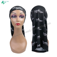 Bonnet Long Cheveux Haute Qualité Personnalisable Logo en Satin, Casquettes Dreadlock Spandex Homme pour Dormir
