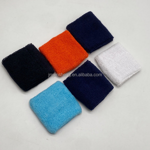 Bracelets de sport personnalisables réutilisables anti-transpiration et antidérapants en tissu éponge de coton pour le yoga, la gym, les spas et les salons de beauté – Taille personnalisable - Product Image 5