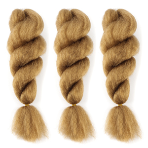 Orientfashion Capelli Sintetici Vixen Crochet 26 Pollici 65g, Trecce Afro <span class=keywords><strong>Kinky</strong></span> Lisce Pre-Intrecciate per Donne - Product Image 2