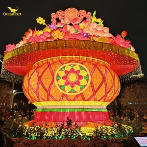 Đèn lồng tùy chỉnh chống thấm, đèn trang trí lễ hội, đèn công viên chủ đề, trình diễn ánh sáng văn hóa - Product Image 4