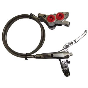 Ensemble de freins à disque hydrauliques SIMAERS G500-4M pour vélos de montagne/BMX/route/cruisers - Rotores en aluminium de 160-220 mm avec plaquettes semi-métalliques - Product Image 1