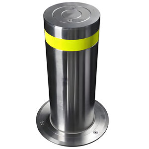 Bolardos de Protección Peatonal de Acero Inoxidable 304, Protección IP68 Fija, Bloqueador de Estacionamiento Exterior de Alta Durabilidad para Entradas de Vehículos - Product Image 1