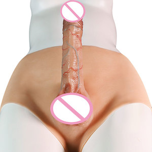 Realistico Dildo mutandine vera cinghia per adulti giocattolo del sesso per le coppie delle donne del Silicone Dildo per il regalo del sesso - Product Image 2