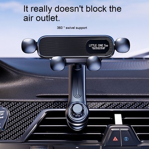 Suporte do telefone móvel do carro gravidade sensoriamento suporte snap multi-função ar saída navegação suporte - Product Image 3