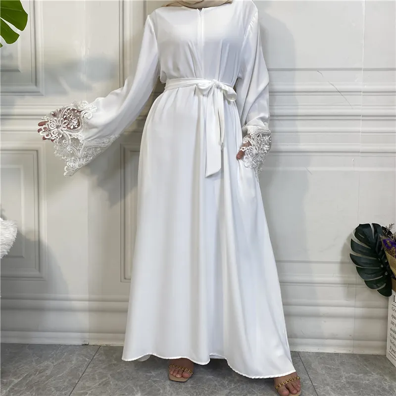 Personalizado Tissu Pour Umbrella estilo mujeres usan Slim Abaya De Luxo fabricante piedra trabajo de Jeddah vestido musulmán