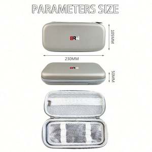 Sac isotherme médical professionnel personnalisé en EVA, étui de transport portable en cuir imperméable avec fermeture éclair pour insuline - Product Image 6