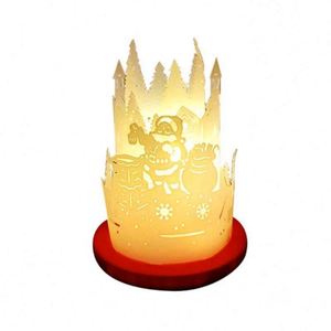 Guirlande lumineuse de Noël à trois vitesses, nouvelle conception créative, couleur blanc chaud, décoration brillante à trois couches, étanche IP67, batterie DC12V - Product Image 6