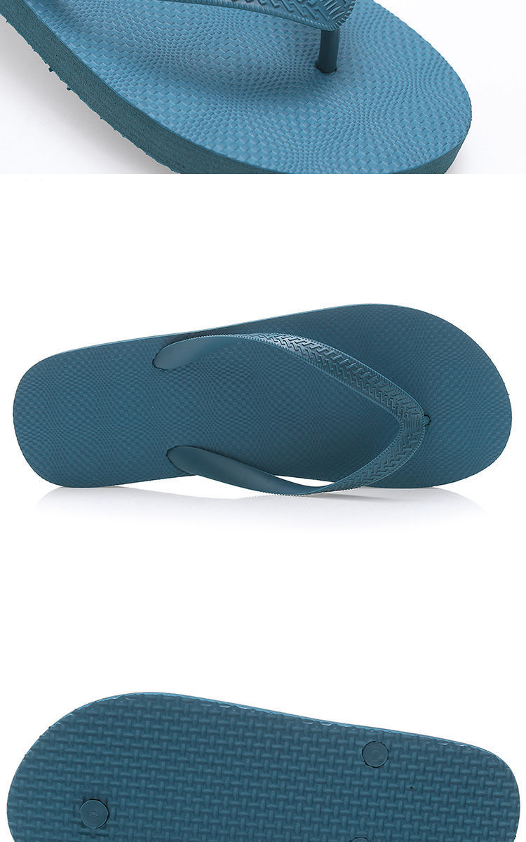 Non-slip Personality Rubber PVC Flip Flops Man Women High Quality Outdoor Flipflops Slippers