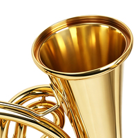 OEM Bb Tones 4 Keys Single and Double Row French Horn Brass Instrument Wholesale