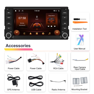 Đầu <span class=keywords><strong>radio</strong></span> xe hơi Android Podofo 7 inch 2+64 cho Hyundai Santa Fe 2006-2012, tích hợp Carplay không dây, Android Auto, Wifi, DVR, GPS, nhà cung cấp ODM - Product Image 6