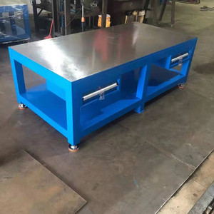 Công nghiệp 2000*1000*800 mét Heavy Duty thép hàn bố trí lắp ráp làm việc băng ghế dự bị bảng cho hội thảo - Product Image 5