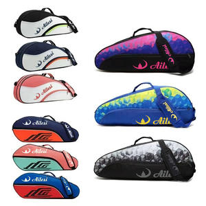 Custom Professional Nylon Badminton Tennis Backpack Single Shoulder Tote <b>Bag</b> for Men/<b>Women</b> 3/6 Racquet <b>Sport</b> Storage Solution - Product Image 5