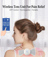 Appareil TENS rechargeable avec télécommande via application pour la récupération post-exercice et la stimulation électrique