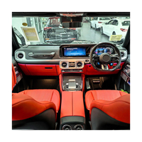 Kit de mise à niveau de l'intérieur avec tableau de bord numérique et console centrale pour Mercedes G Wagon 2025 (W463 à W465) conduite à droite