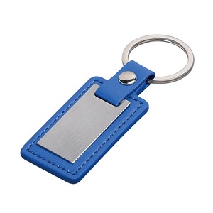 OEM thiết kế thép không gỉ kim loại <span class=keywords><strong>Key</strong></span> Ring da <span class=keywords><strong>Fob</strong></span> <span class=keywords><strong>Keyring</strong></span> - Product Image 3