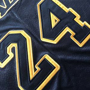 Venta al por Mayor No. Camiseta de Baloncesto de Secado Rápido Bryant 24, Talla Grande, Estampada, Camiseta Deportiva de Verano, Camiseta de Equipo Barata al por Mayor - Product Image 3