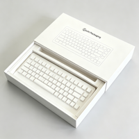 Boîte en carton ondulé de haute qualité avec logo personnalisé, emballage écologique et recyclable pour clavier d'ordinateur